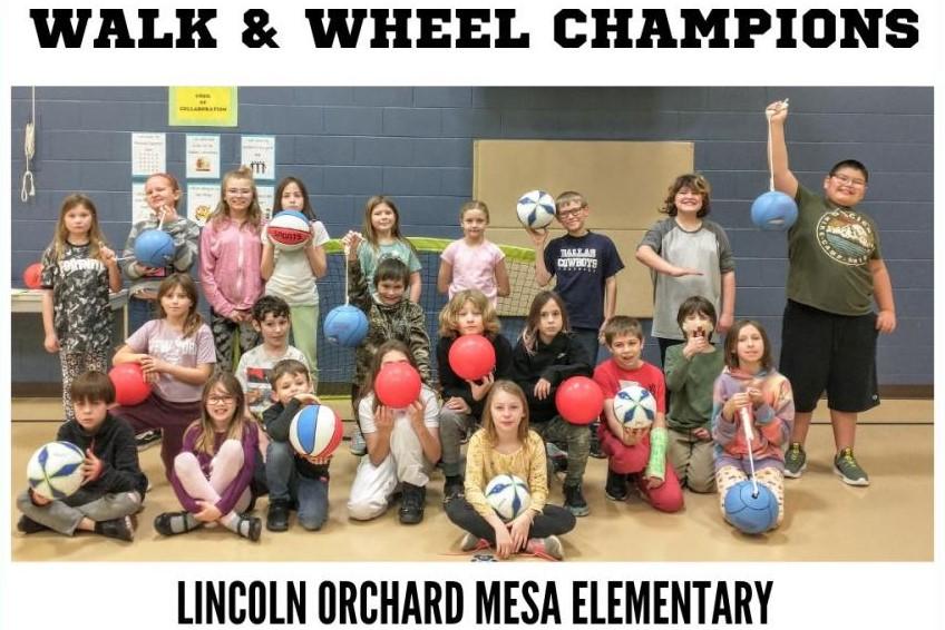 Mesa County Safe Routes to School Fall Walk and Wheel Challenge